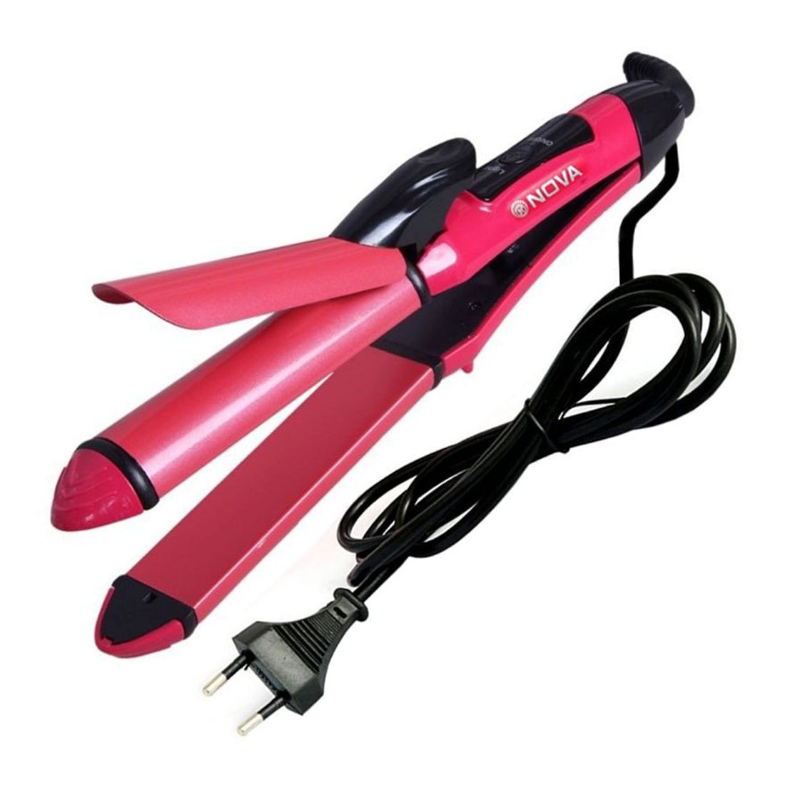 Nova 2‑in‑1 Hair Straightener & Curler