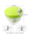 Manual Spin Cutter For Kitchen Hand Pulled Chopper Grinder