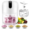 Electric Garlic Puree Grinder, Rechargeable 250ml
