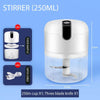 Electric Garlic Puree Grinder, Rechargeable 250ml
